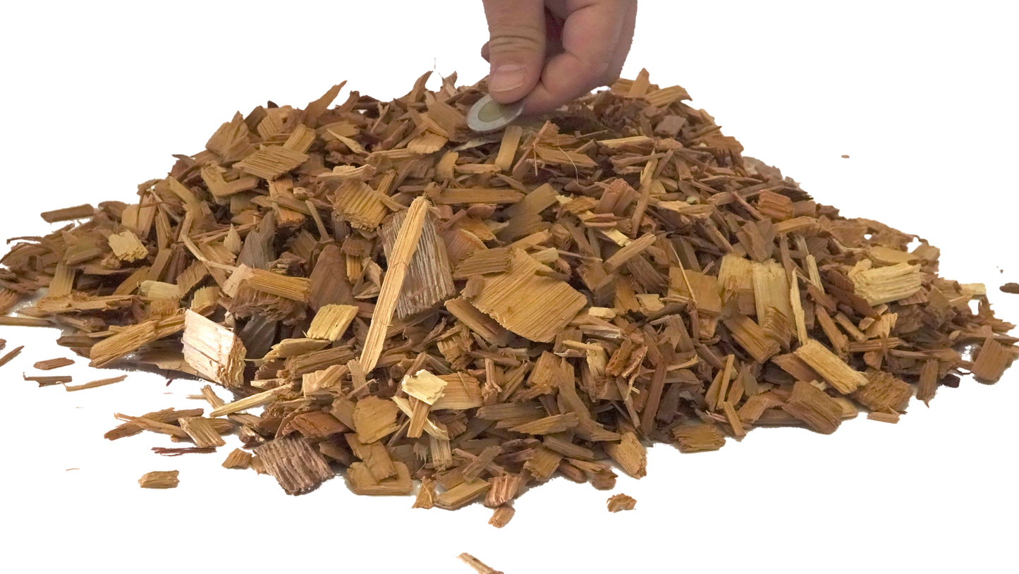 Western Red Cedar Wood Chips - 2.0 Cubic Foot Bag