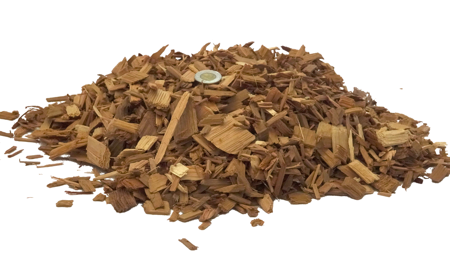 Western Red Cedar Wood Chips - 2.0 Cubic Foot Bag