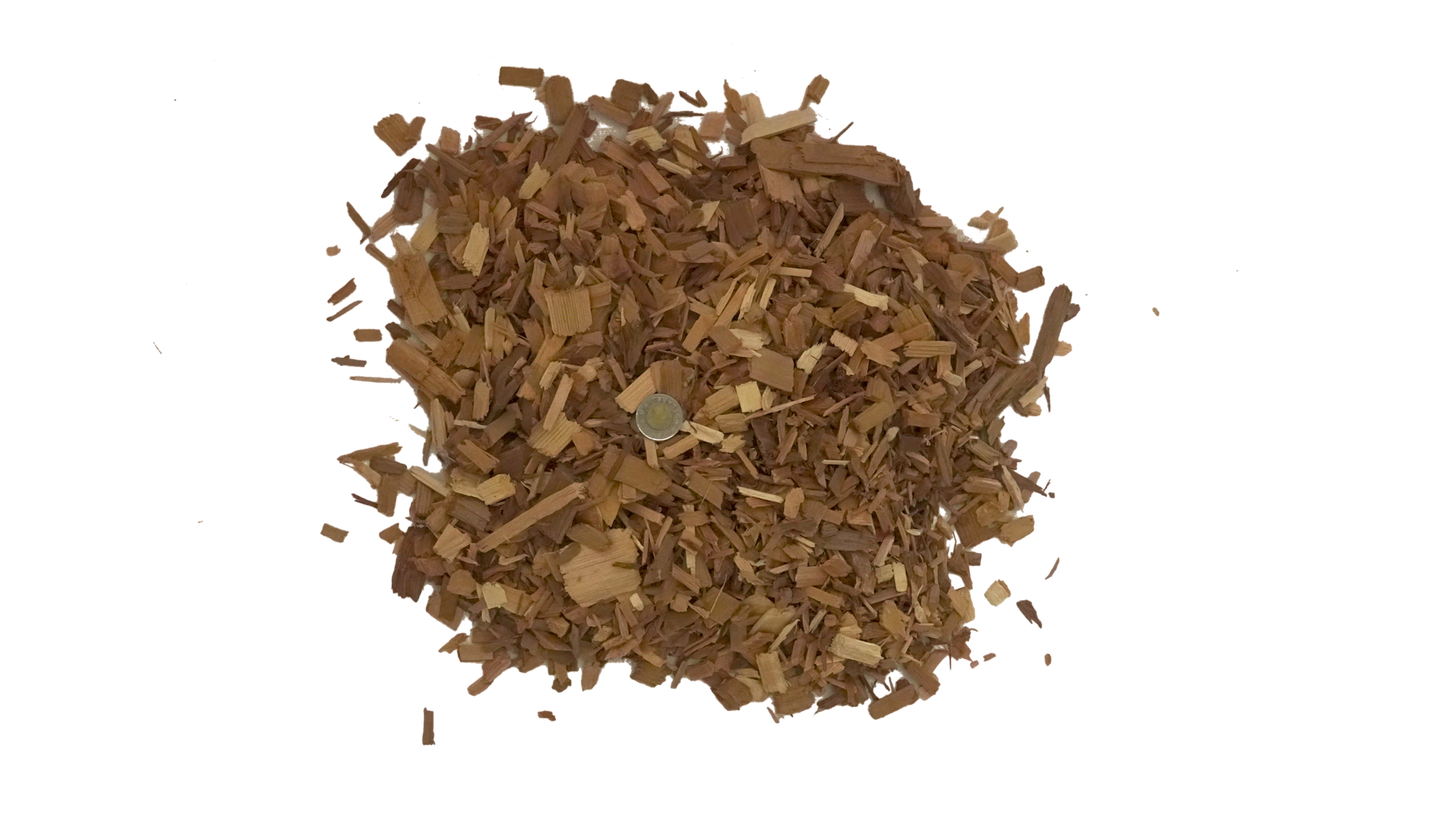 Western Red Cedar Wood Chips - 2.0 Cubic Foot Bag