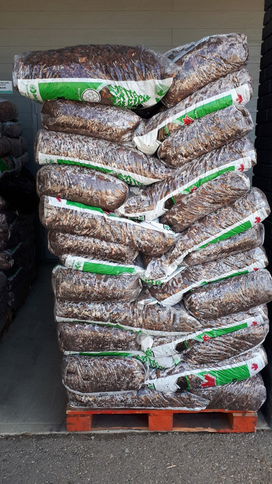 Medium 2” to 3 “ Douglas Fir Bark Nuggets - Full Pallet (50 Bags) or 5.5 cubic yards
